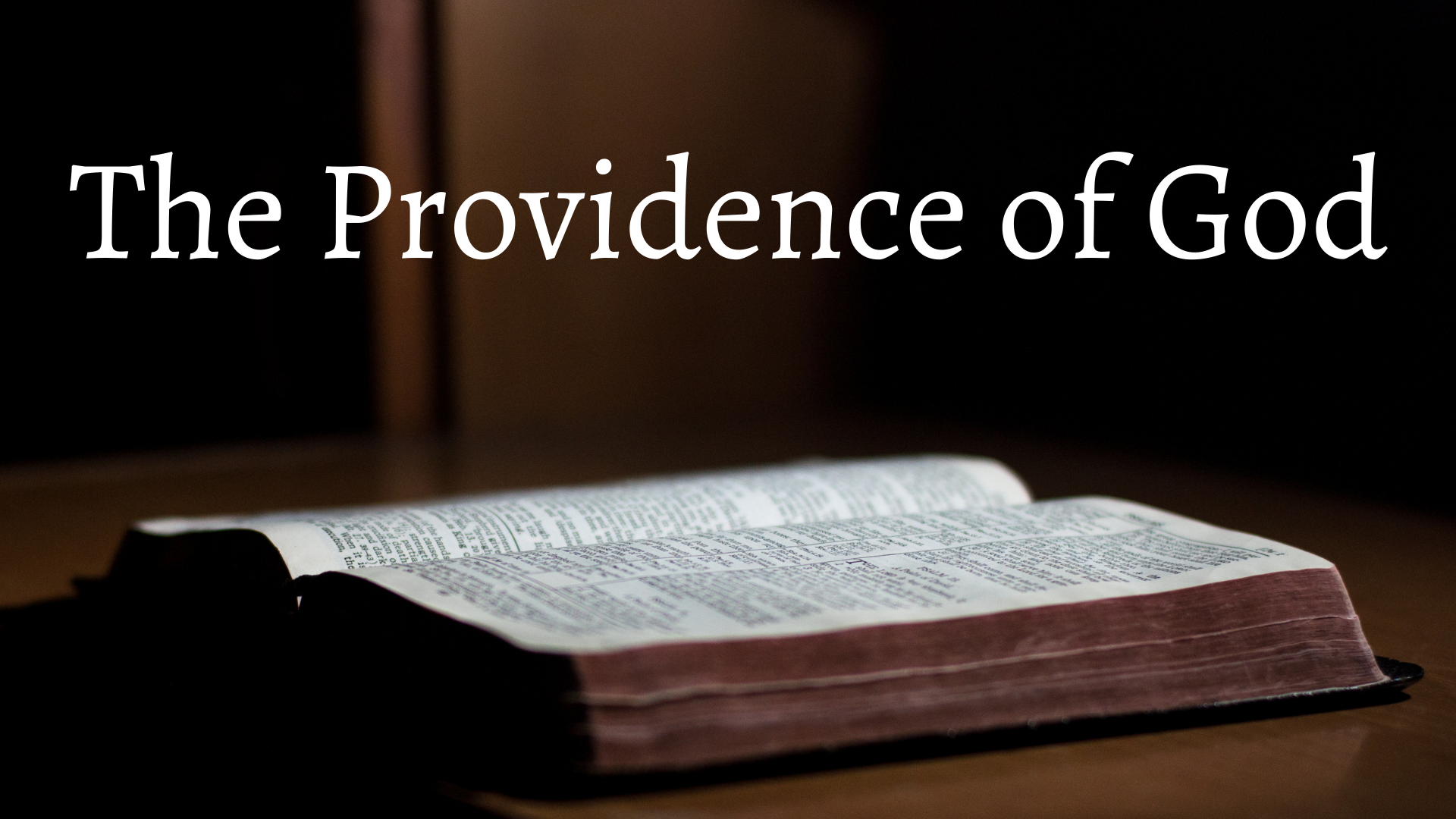 the-providence-of-god-preachers-corner