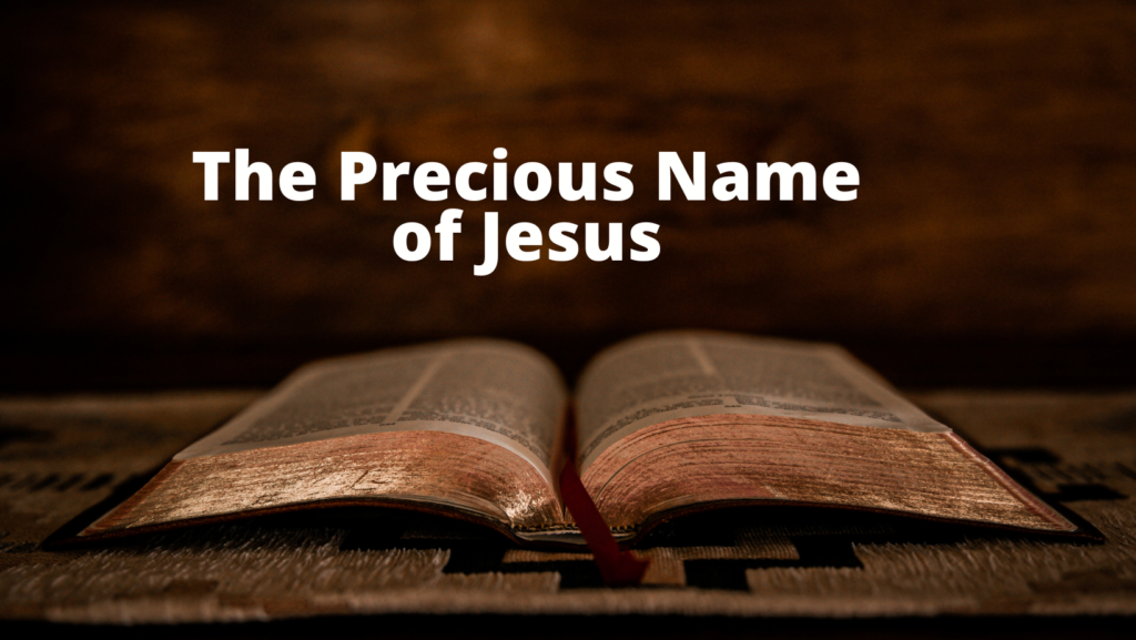 the-precious-name-of-jesus-preachers-corner